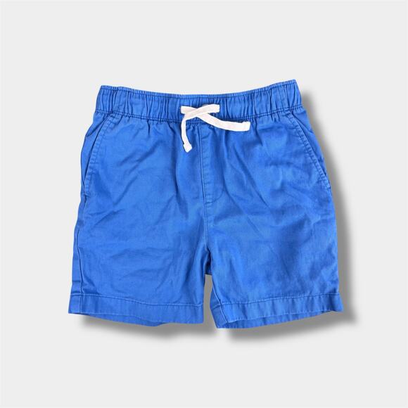 J. Crew Boys Drawstring Twill Dock Short Blue 6 - Picture 1 of 6